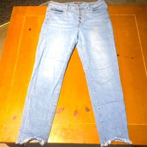 JUST USA straight leg jeans. Women’s size 29/8.